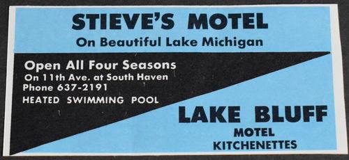 Lake Bluff Inn & Suites (Stieves 4 Season Lake Bluff Motel) - Old Flyer